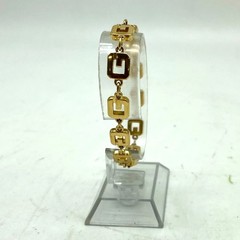 Givenchy G Logo Gold Bracelet Bangle Chain Accessory Used
