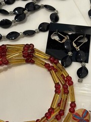 Vintage To Now Jewelry Lot Untested 17 Pieces Eclectic Beaded Seiko Timex