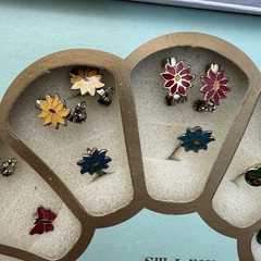 Lot Of Deco Retro & Vintage Small Scatter & Stick Pins Various Designs & Animals