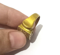 Ancient Bronze Antique Ring Extremely Rare Roman Style Ring Amazing Artifact