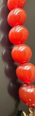 NEW Vintage Metropolitan Museum Of Art MMA Carnelian Cabochon 24k Gold Necklace