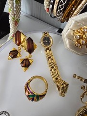 Versatile WoW Nice Mixed metal materials jewelry lot some signed
