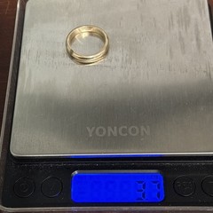 Vintage Men’s Wedding Band 14k RGP Made By Uncas Manufacturing Company