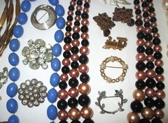 80 Piece Jewelry lot Vintage Many Signed Pieces
