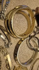 Vintage Bracelet Lot Mixed Materials And Styles