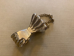 Vintage Hands Sweater Clip, 1940’s 1950’s Scarf Clip