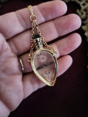 Camphor Style Glass Bottle Lariat Necklace Co