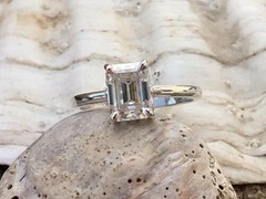 Art Deco 3.50 Ct Diamond Antique Vintage Wedding Ring 925 Sterling Silver