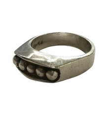 Taxco Sterling Silver TL-55 Ring Size 8.25 Mexico Vintage