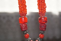 Vintage necklace Soviet necklace Ethnic jewellery Made in ussr