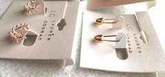 Lot of 4 New with Tags Lauren Conrad Pierced Earrings #15-1