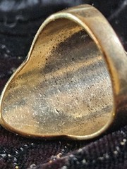 Gold Plated Rose Quartz Ring 03Rg