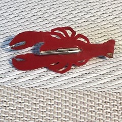 Vintage Brooch Pin Lot Of 7 Fun Pins | Crab Fork Skunks Dutch Kids Butterfly