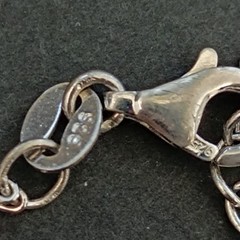 Hand Chain Bracelet Sterling Silver Slave Bracelet Ring Connected Stars Crystals