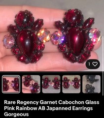 Antique 14k Gold Garnet Coral Onyx Necklace 28″