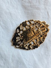 Lot of 4 Misc. Brooches, Dragonfly, Flower and etc. #AA