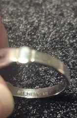 Vintage Sterling MOP Southwestern Style Ring