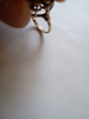 vintage womens 18k hge ring