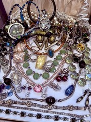 Vintage Estate Costume Jewelry Lot! AVON, MONET and more!