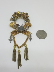Vintage John Wind Maximal Art 1988 Chatelain Brooch