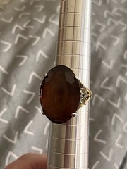 18 Kt GE Gold Electroplated Ring Size