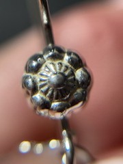 Vintage 925 Sterling Silver MEXICO GUAD. JAL. Dangle Earrings