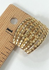 Erwin Pearl Earrings Clip On Gold Tone 1.25 inch – Vintage