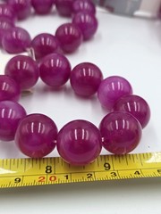 Lot Of 4 Packs Of Vintage No Boundaries Oversized Bead Bracelets Costume Jewelry