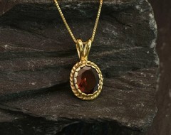 Oval Cut Lab Created Diamond Bridal Wedding Gift Pendent 14K Yellow Gold Finish