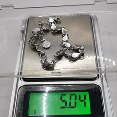 Vintage Beautiful Bracelet Jewelry,925 Sterling Silver, Handmade 5,04g