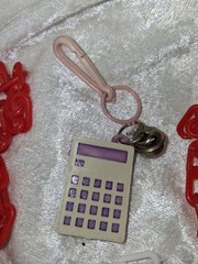 vintage lot of 8- 80s bell charms and necklaces calculator bike, anchor