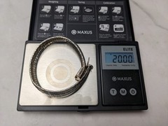 Italian Hexagon Honeycomb Sterling Silver 925 Bracelet 7 Inch Unisex