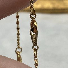 Vtg Avon Butterfly Chain Bracelet Dainty Minimalist Jewelry 6.5″ Signed Coquette