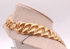 Vintage Trifari Gold-Tone Statement Necklace Chunky Collar Bib Gorgeous! Career