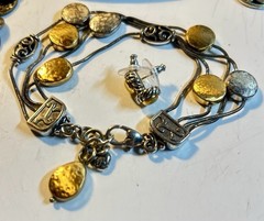 Southwestern/Native Gold-tone 100+Piece Lot with 3+Lbs of VTG to Modern Jewelry.
