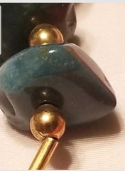 Hobe Necklaces,3 Original Tag, Gemstones, Amethyst 15″, Quartz, 17″ Pink, Green