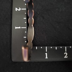 Vintage Copper Cuff Bracelet 6.5″ Western Boho