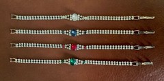 lot of 4 Vintage Bracelets by Lind SP