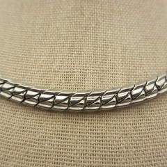 Vintage Coro Necklace Silver Tone Choker Collar 15 Inch
