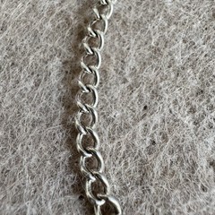 Vintage Sterling Silver Curb Chain Bracelet Jewelry Accessories Charm It