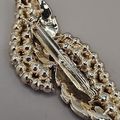 Vintage Rhinestone Brooch Double Leaf Orange Gold Tone 2 5/8″