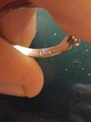 Vintage Uncas Mfg Co Floral Design Ring