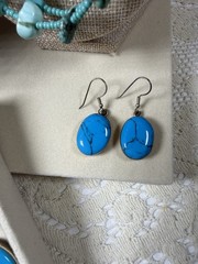 Vintage & Modern Estate 22 Pc Turquoise Inspired Jewelry Lot-All Wearable
