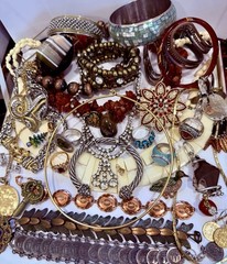 Vintage Estate Costume Jewelry Lot! AVON, MONET and more!