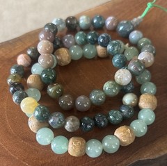 VTG Estate Lot Of 7 Green Bracelets – Stone, Clamp, Rhinestone, Bangles