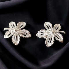 Sarah Coventry Earrings Clip On 1960s Silver Tone Vintage Joy Ivy