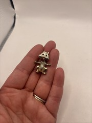 1960’s Vintage Gerry’s Creations Gold Plated Chipmunk Squirrel Brooch Pin