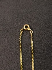 Vintage Gold Tone Christmas Tree Pendant Necklace – Handmade Metal Alloy