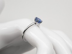 Antique 1920s $20K Signed CARTIER 1.86ct GIA Blue Sapphire Platinum Wedding Ring