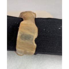 Hand Carved small bracelet from Africa 6″ inside circumference Elephant vintage